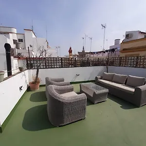 Apartamento Champion Duplex Terrace And Garage Old Town 6 Pax, Sevilha
